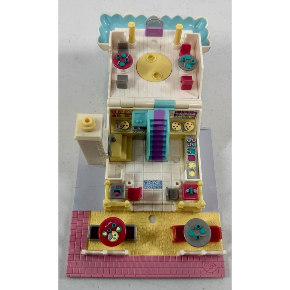 Vintage Polly Pocket Bluebird 1993 Pizzeria Lights Up  No Figures - Picture 7 of 7